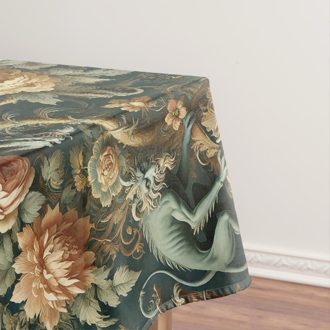 Mantel Mal-Mando de mono - Impresión barroca grande (In Situ)