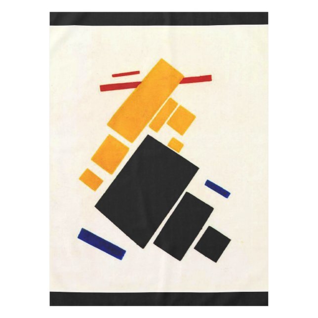 Mantel Malevich - Composición Suprematismo, avión (Anverso)