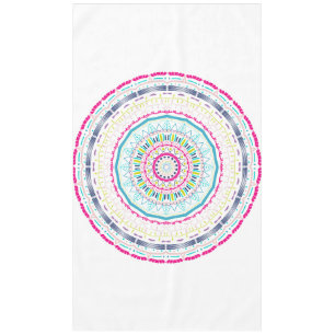 Mantel mandala colorido