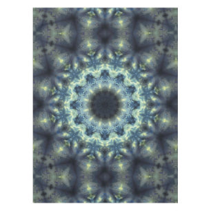 Mantel Mandala cristalina translúcida del caleidoscopio