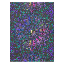 Mantel Mandala del escorpión del Rótulo del zodiaco