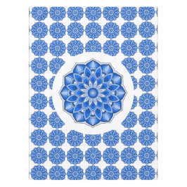Mantel Mandala en azul