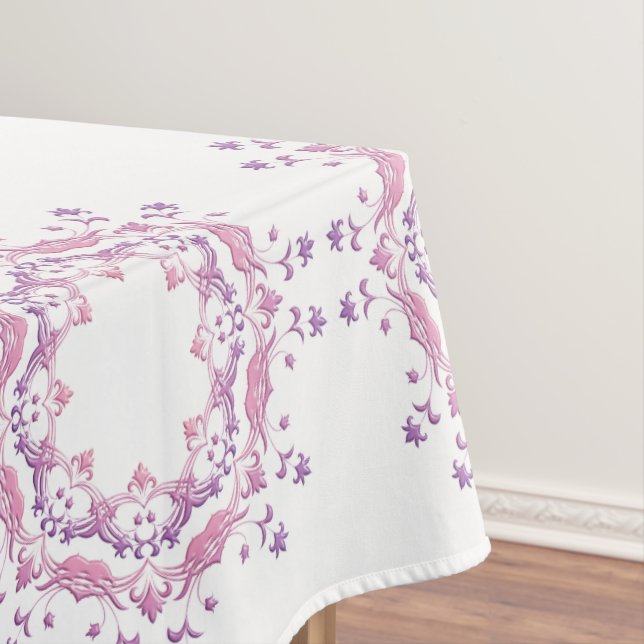 Mantel Mandala floral étnica de la pendiente (In Situ)