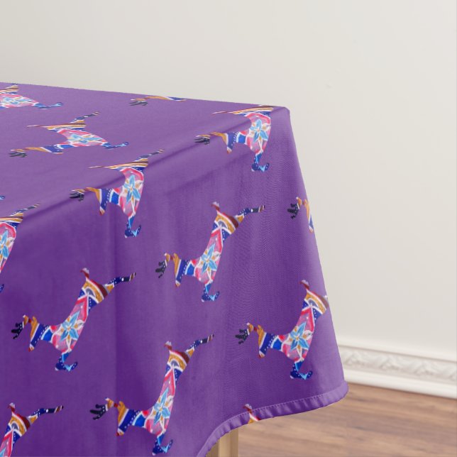 Mantel Mandala Reindeer Etnic  Boho Art  (In Situ)