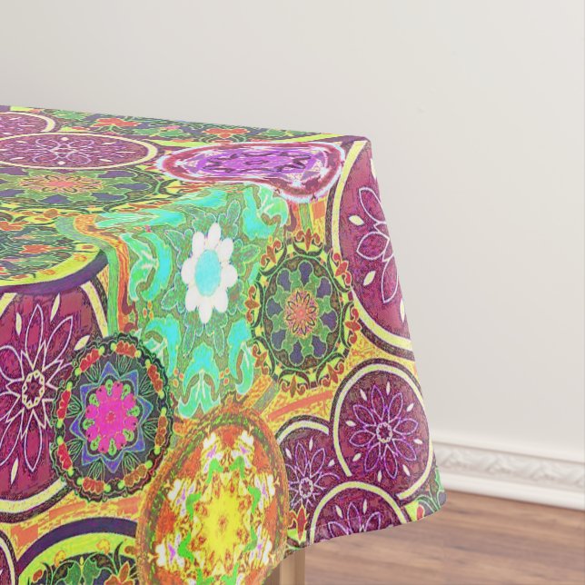 Mantel Mandalas Coloridos (In Situ)