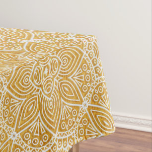 Mantel Mandalas doradas de varios diseños de Círculo Geom