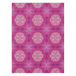 Mantel Mandalas en patrones de repetición rosa mixtos