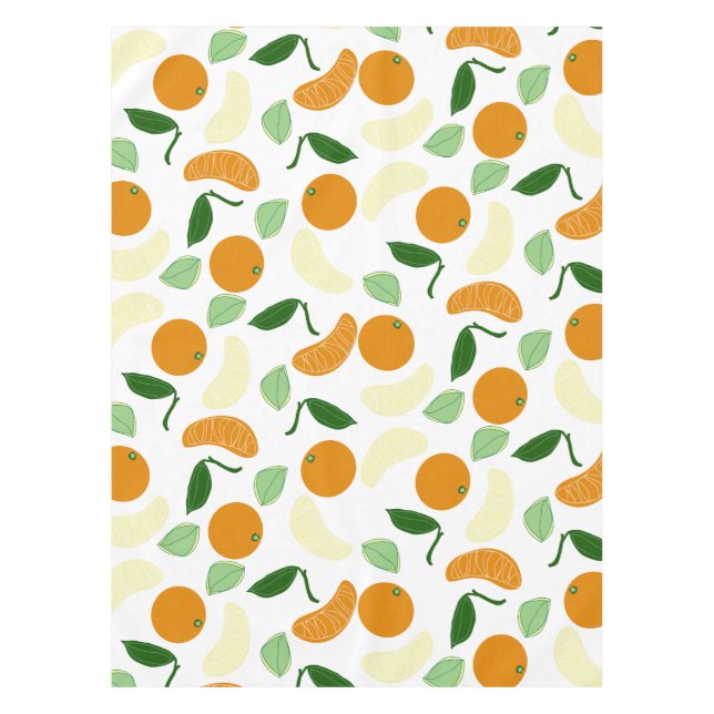 Mantel Mandarin Citrus (Anverso)