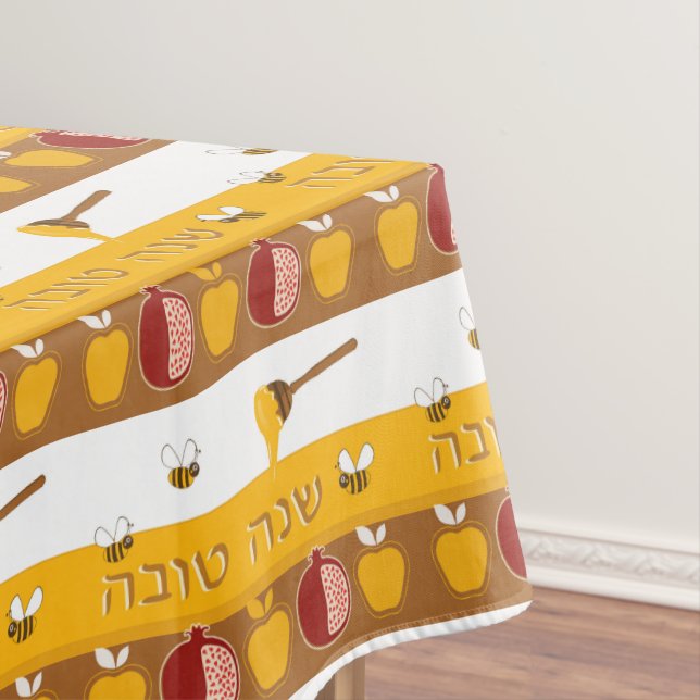 Mantel Manta de algodón Rosh Hashanah (In Situ)