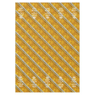 Mantel Mantener La Calma Personalizada Y Decorar La Cerve