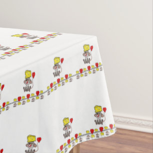 Mantel Mantequilla Corazones de queso blanco Amarillo del