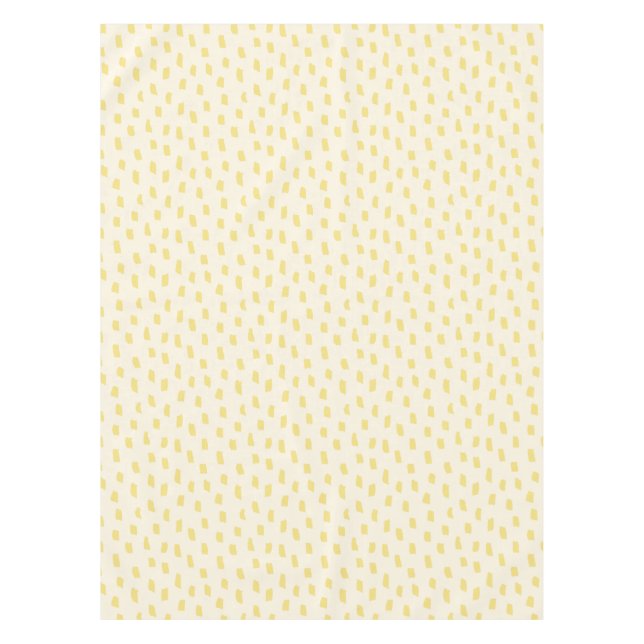 Mantel Mantequilla Suelta Amarillo Crema Cálida (Anverso)