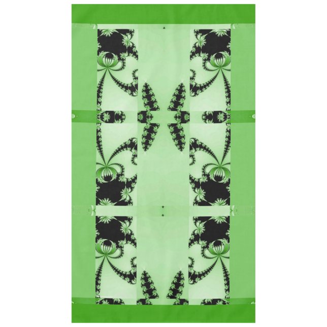 Mantel Mantis jardín fractal A (Anverso)