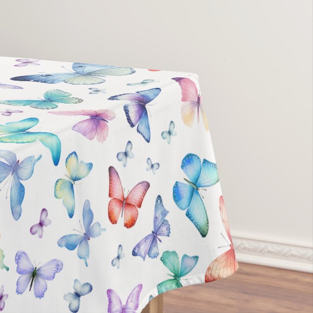 Mantel Manto de mariposa acuarela (In Situ)