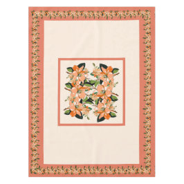 Mantel Manto de mesa de 52" x 70" con Azalea Albaricoque 
