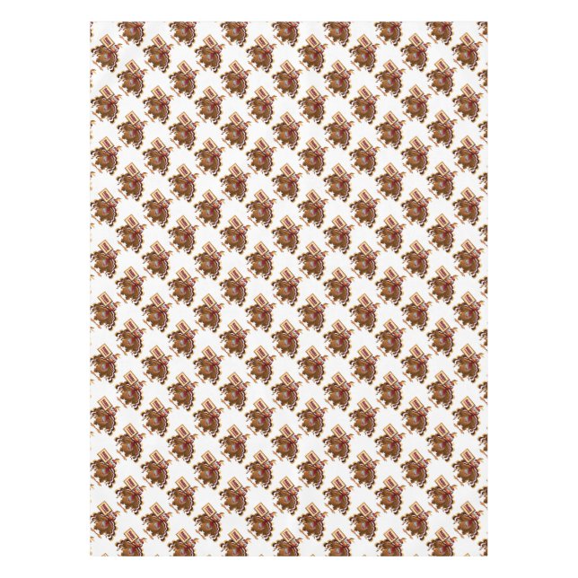 Mantel Manzana de Acción de Gracias/Turquía (Anverso)