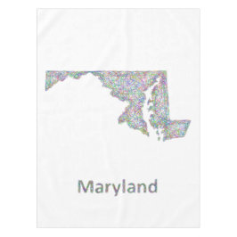 Mantel Mapa de Maryland