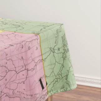 Mantel Mapa de Mississippi, de Luisiana y de Arkansas