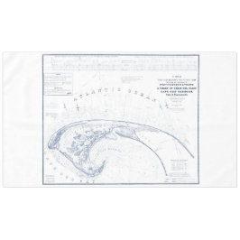 Mantel Mapa de vintage Provincetown Cape Cod