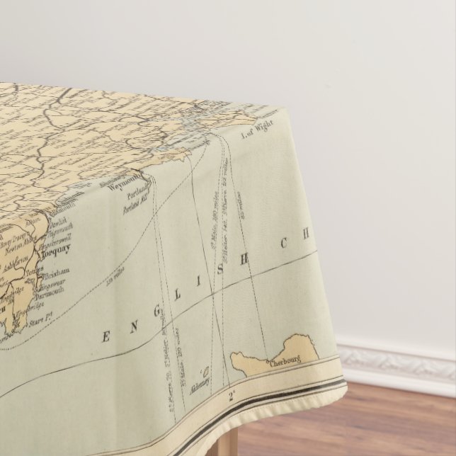 Mantel Mapa ferroviario, islas británicas (In Situ)