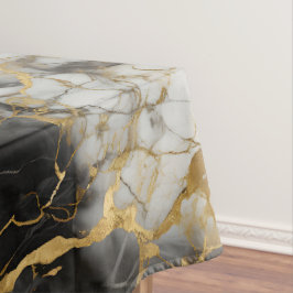 Mantel Marble de lujo blanco, dorado y negro elegante