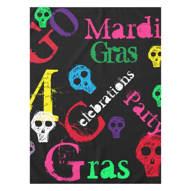 MANTEL MARDI GRAS (Anverso)