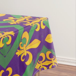 Mantel Mardi Gras Fleur de lis