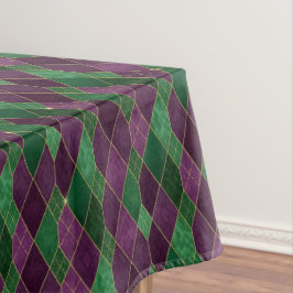 Mantel Mardi Gras Harlequin Diamond