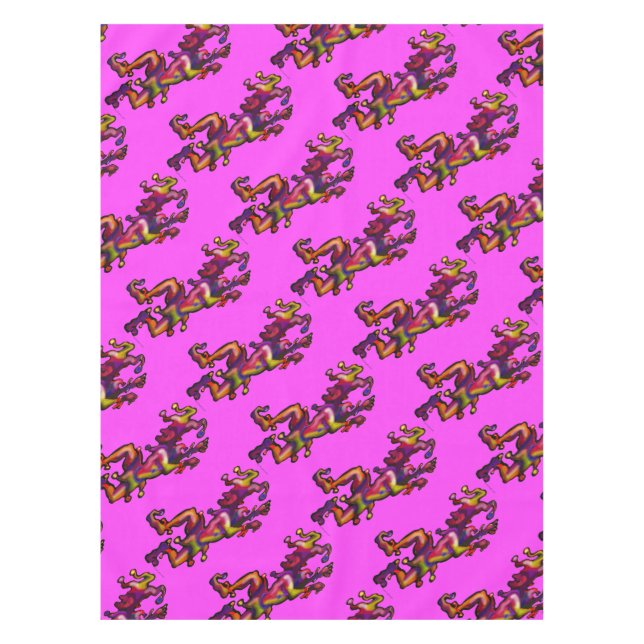 Mantel Mardi Gras Jester (Anverso)