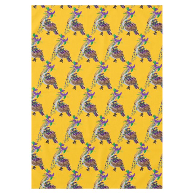Mantel Mardi Gras Pelican Holiday party (Anverso)