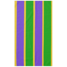 Mantel Mardi Gras Stripes