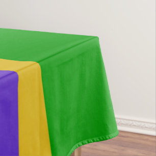 Mantel Mardi Gras Stripes