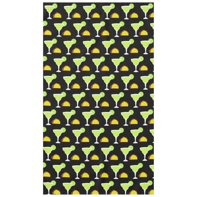 Mantel ¡Margaritas + Tacos! (Anverso)