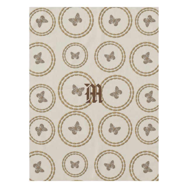 Mantel Mariposa Cuta (Anverso)