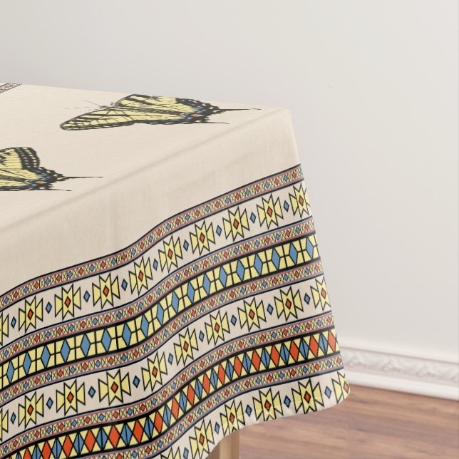 Mantel Mariposa de cola de cerda amarilla del suroeste pe (In Situ)