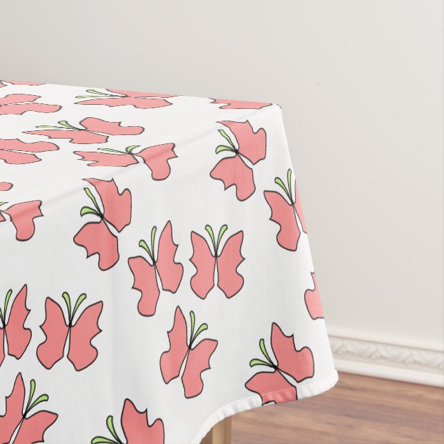 Mantel Mariposa de Coral (In Situ)