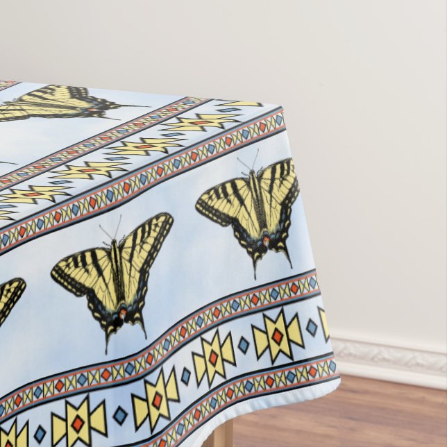 Mantel Mariposas de cola de cereal amarillo suroeste gran (In Situ)