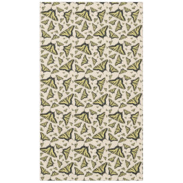 Mantel Mariposas de cola de cereal amarillo suroeste gran