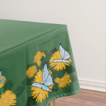 Mariposas de Diente de León Estilizadas Amarillo y