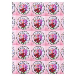 Mantel Mariposas de flores de color de aspecto de nieve