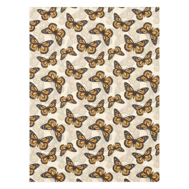 Mantel Mariposas monarcas (Anverso)