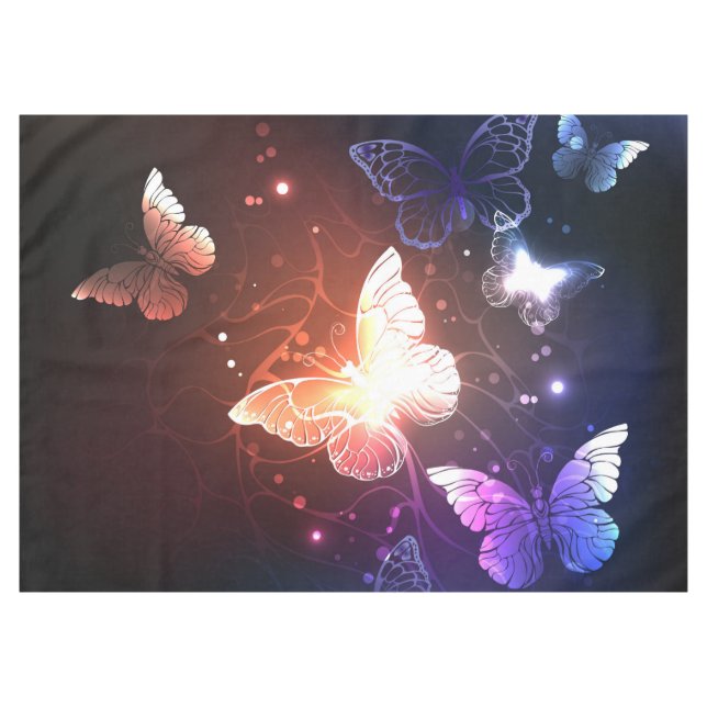 Mantel Mariposas nocturnas brillantes (Frente (Horizontal))