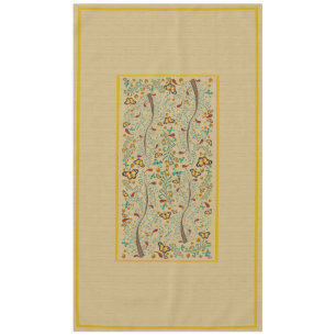 Mantel Mariposas nouveau y árboles Naranjas de 60" x 104"