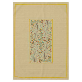 Mantel Mariposas y árboles Naranjas de 60" x 84"