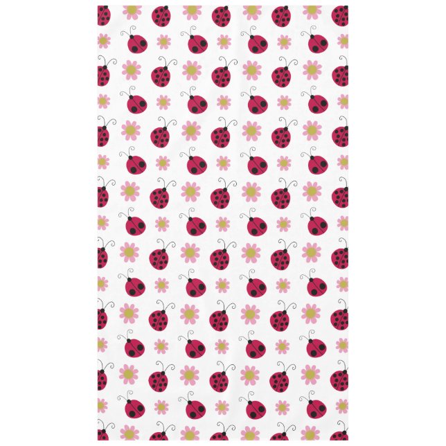 Mantel Mariquitas y flores (Anverso)