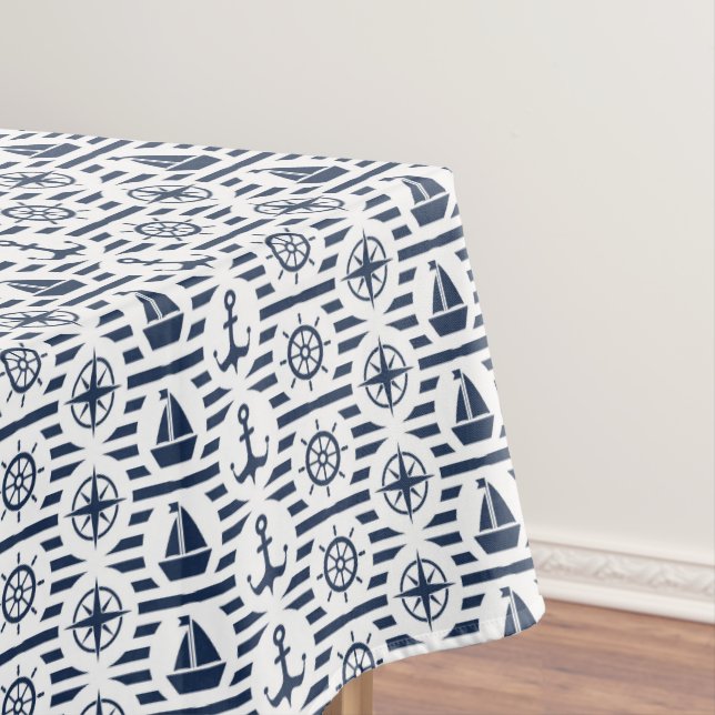 Mantel Marítimo en modelo azul (In Situ)