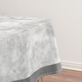 Mantel Mármol blanco y gris simple | Medio