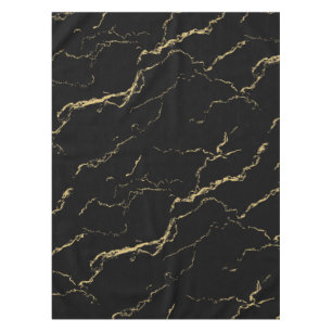 Mantel Mármol negro y dorado agudo