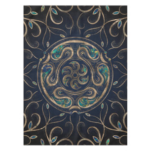 Mantel Mármol ornamental y oro