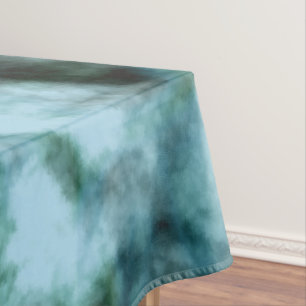 Mantel Mármol verde azul